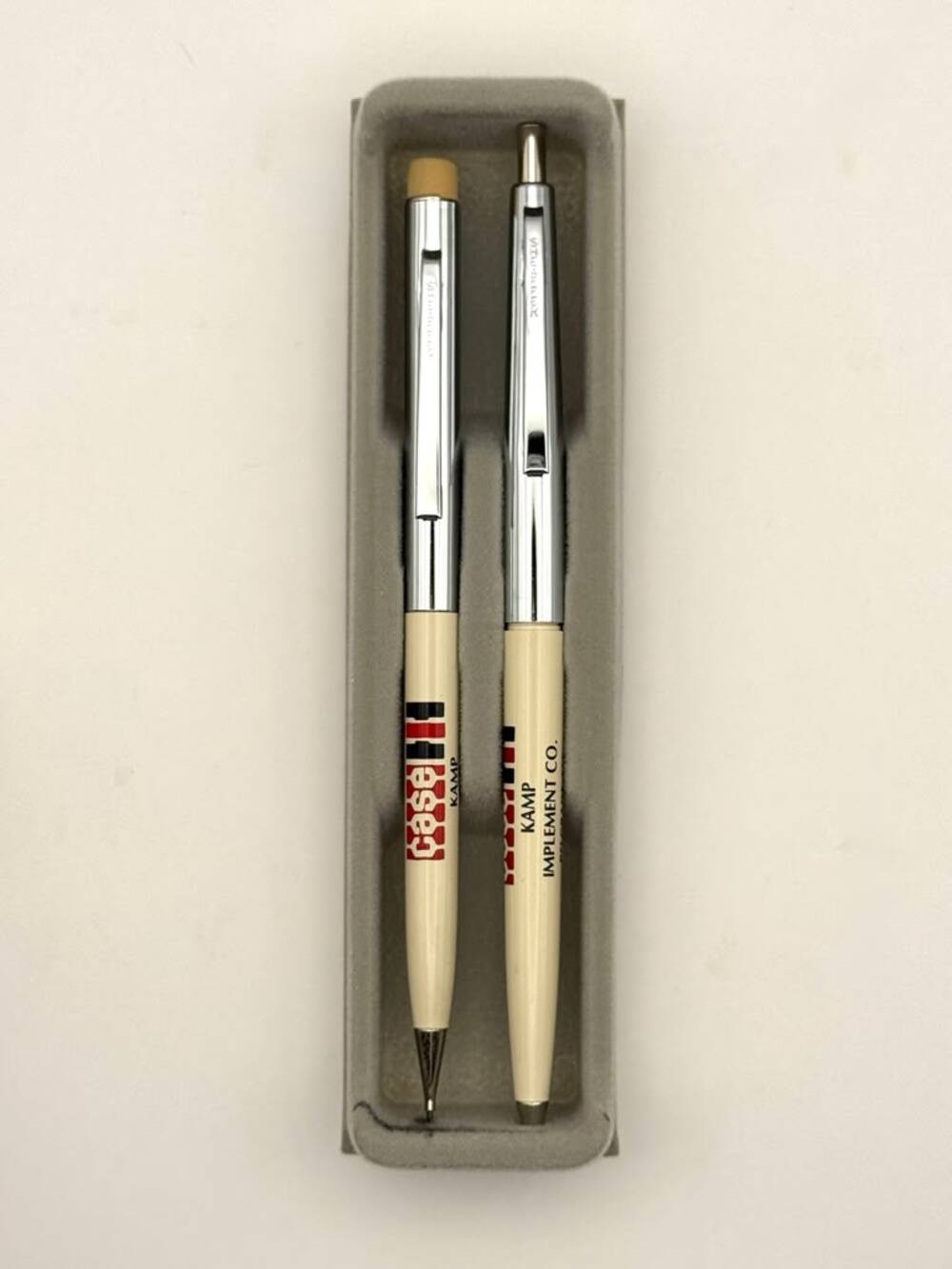 Sheaffer Martin Co London KY Advertising Ballpoint Pen Pencil Set Vintage Used